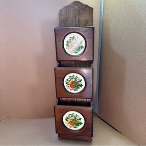 Vintage letter holder